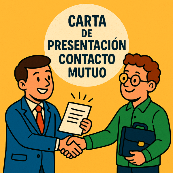 CARTA DE PRESENTACIÓN LABORAL CONTACTO O REFERENTE EN COMÚN
