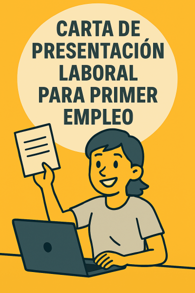 CARTA DE PRESENTACIÓN PRIMER EMPLEO