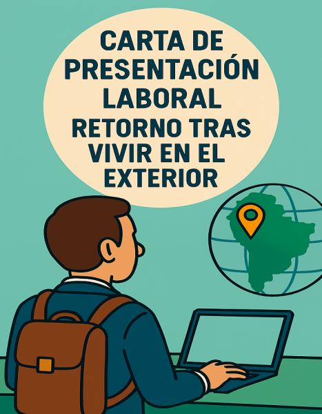 CARTA DE PRESENTACIÓN RETORNO TRAS VIVIR EN EL EXTERIOR