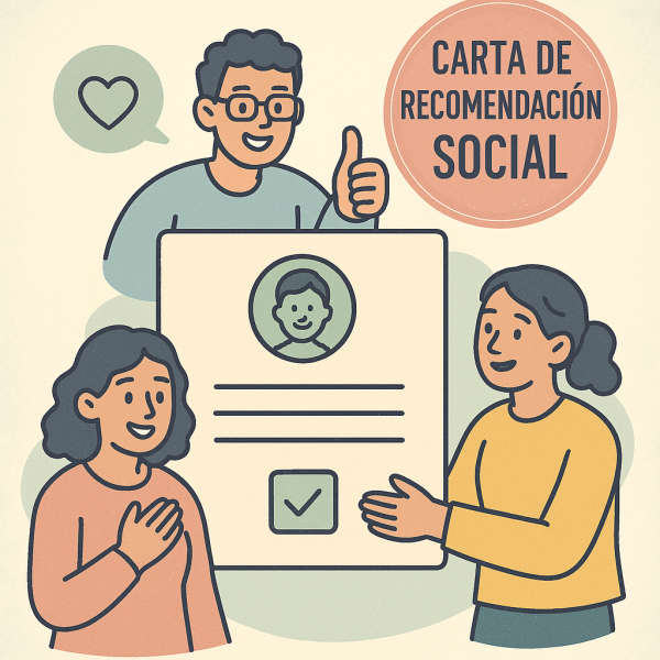 Carta de recomendación social
