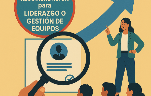 Carta orientada a liderazgo o gestión de equipos