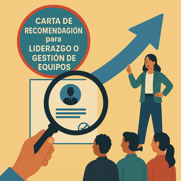 Carta de Recomendación orientada al liderazgo y gestión de equipos