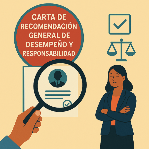 Carta de Recomendación General estándar