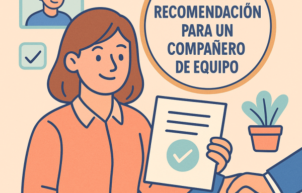 Carta de Recomendación Para un Compañero de Equipo