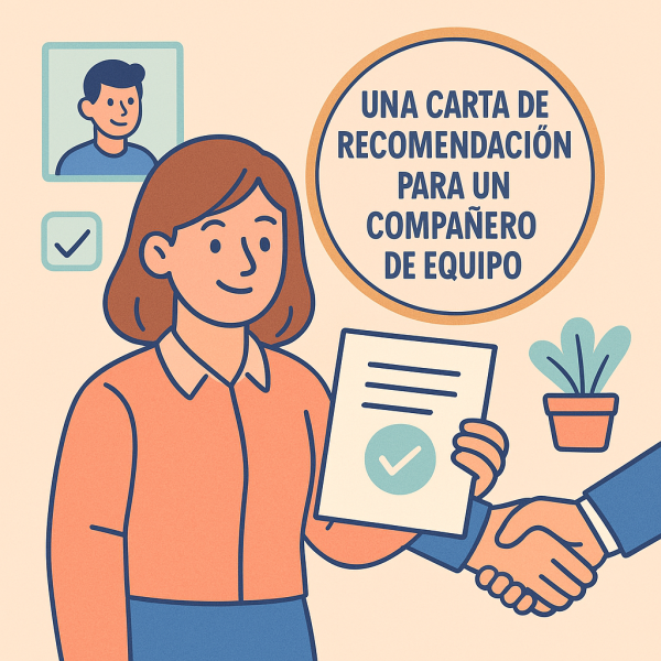 Carta de Recomendación para un compañero de equipo