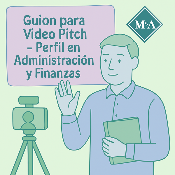 Guion para Video Pitch – Perfil en Administración y Finanzas