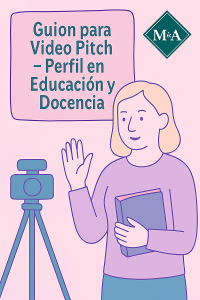 Guion para Video Pitch – Perfil en Educación y Docencia