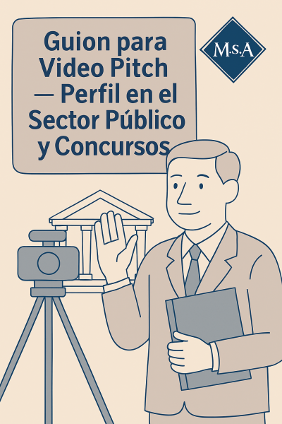 Guion para Video Pitch – Perfil en el Sector Público y Concursos