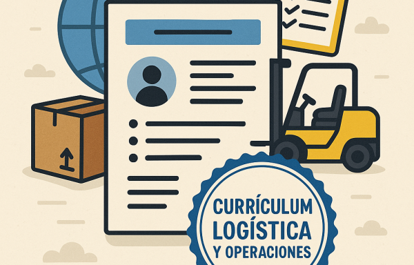 Modelo de Currículum para Logística y Operaciones