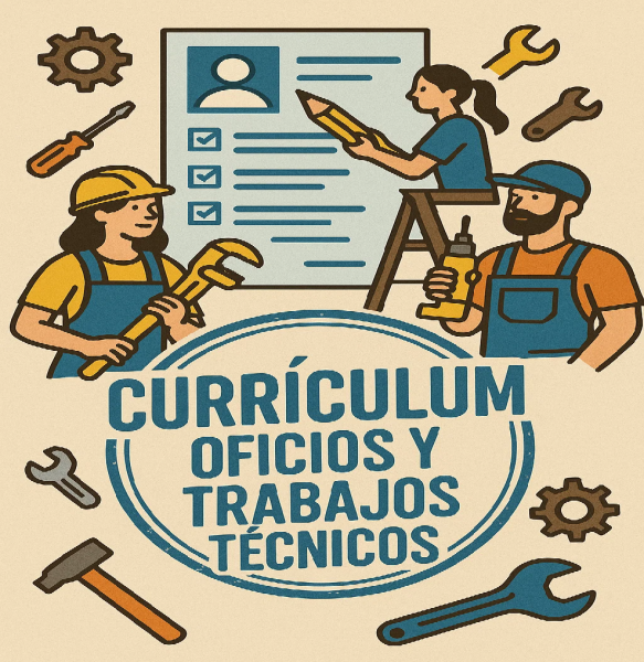 Modelo CV Oficios y Trabajos técnicos
