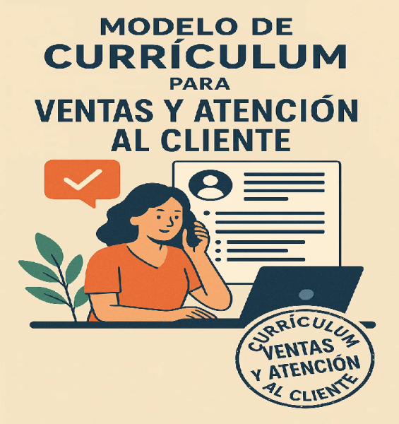 Cv Modelo ventas y atención al clientes