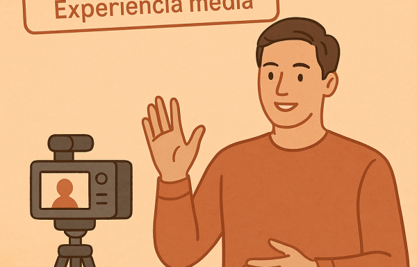 Guion de video pitch – Experiencia media